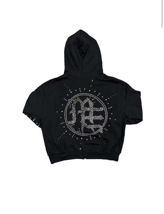 ‘Eclipse’ Black Rhinestone