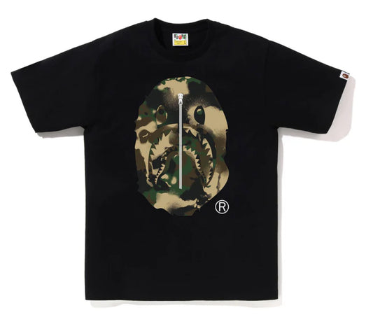 BAPE MAP CAMO APE HEAD SHARK