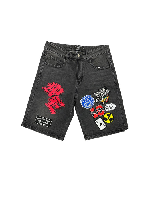 ‘Danger’ Patch Denim