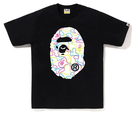 BAPE NEON BIG APE HEAD