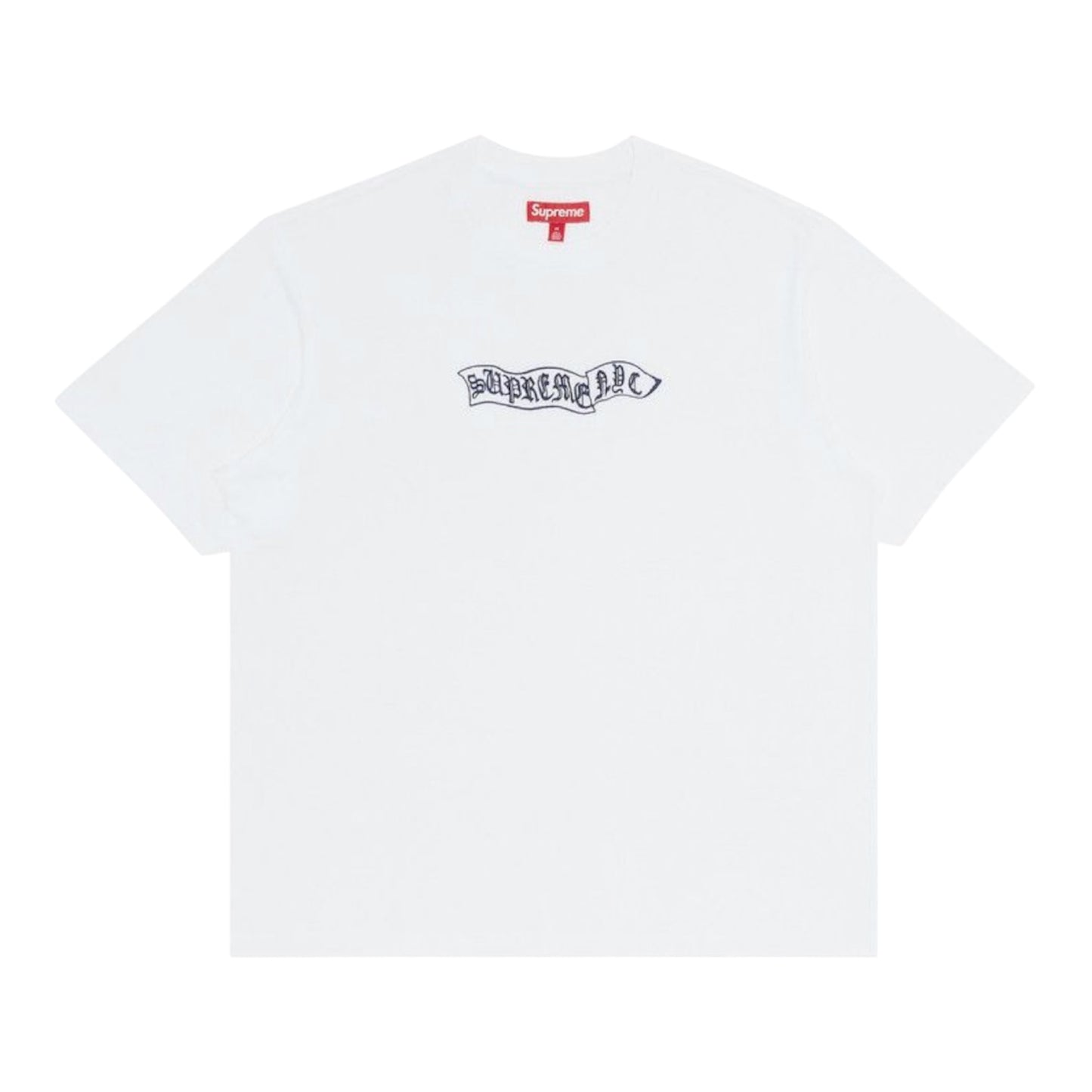SUPREME BANNER SHORT-SLEEVE TOP