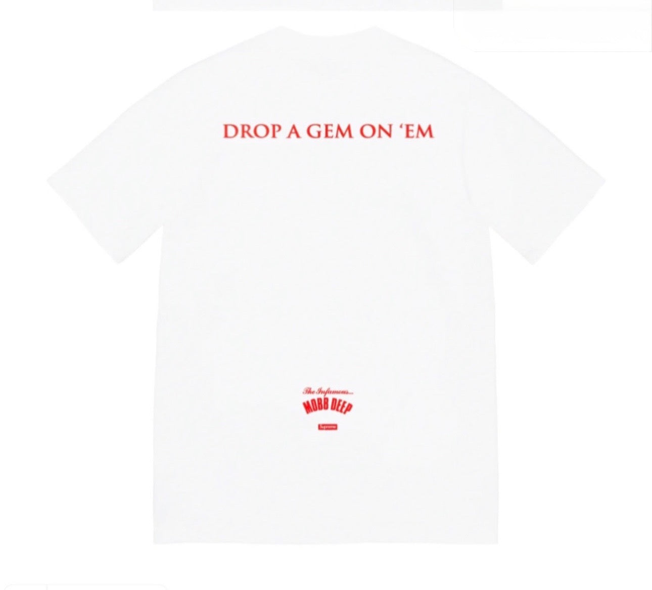 SUPREME MOBB DEEP DRAGON T -SHIRT