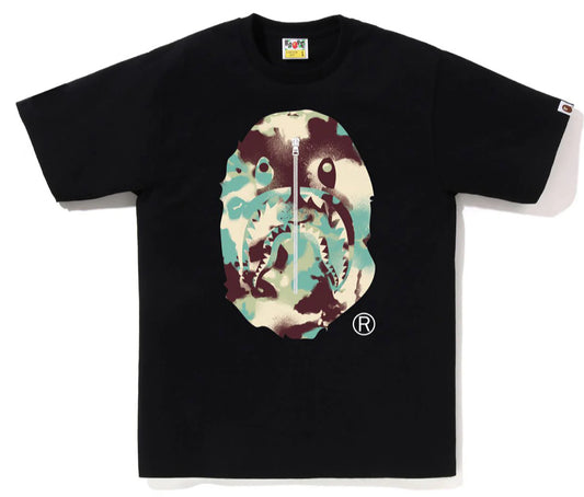 BAPE MAP CAMO APE HEAD SHARK