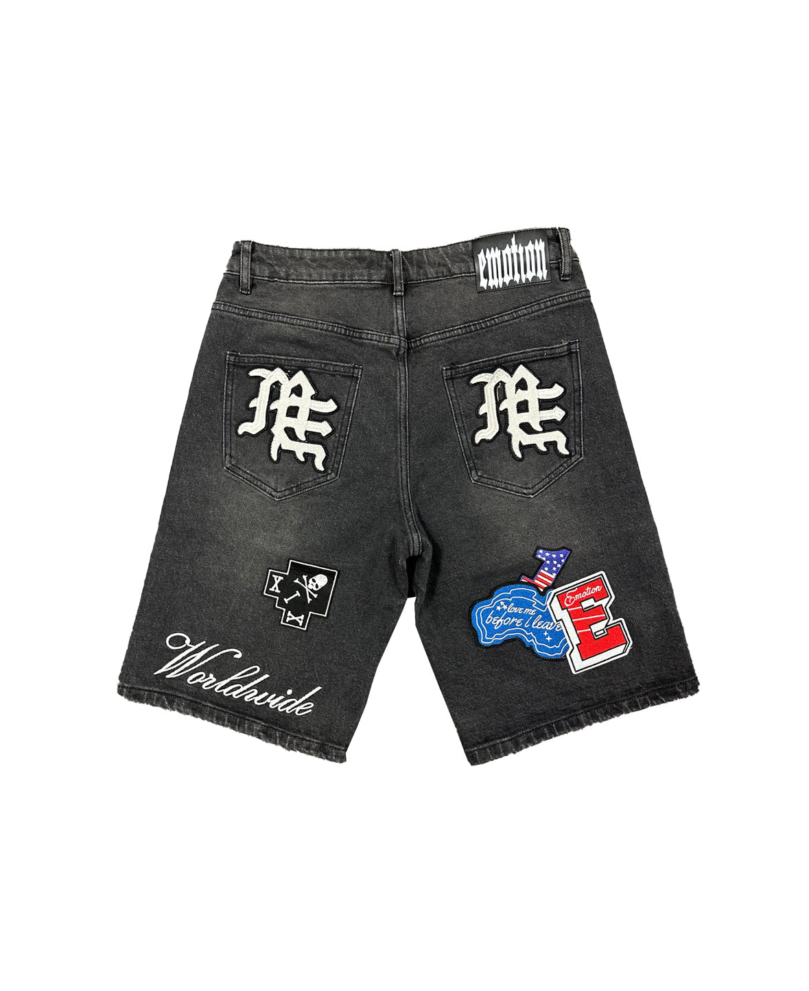 ‘Danger’ Patch Denim