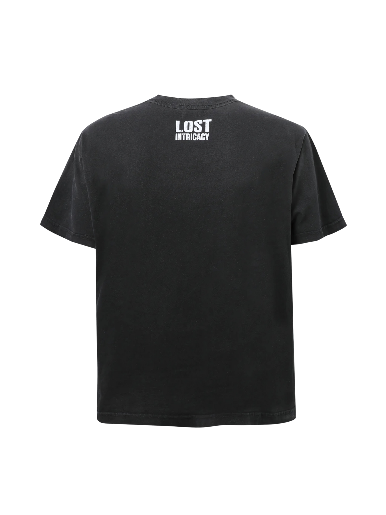 LOST INTEGRACY BLACK OUTLINE T - SHIRT