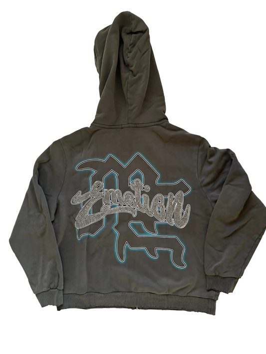 MIXED EMOTION RINE STONE HODDIE